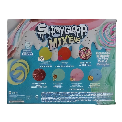 K Toys, Slimy Gloop Mix'ems, Scented Slime Set 5 Fun Scents - K Toys - Image 2