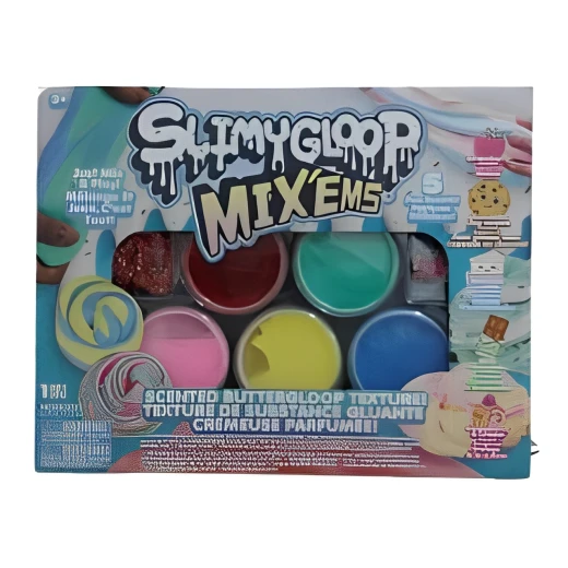 K Toys, Slimy Gloop Mix'ems, Scented Slime Set 5 Fun Scents K Toys, Slimy Gloop Mix'ems, Scented Slime Set 5 Fun Scents