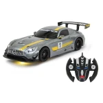 Rastar , R/C 1:14 Mercedes AMG GT3 Transformable Car - Rastar