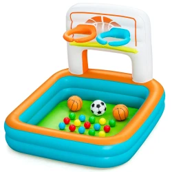 Bestway , 3-in-1- Ball Pit Kick 'n Swish