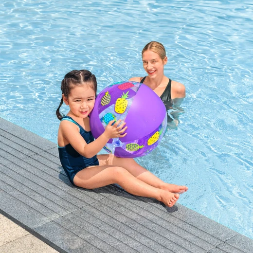 Bestway , Designer Beach Ball , Random Color - Bestway - Image 3