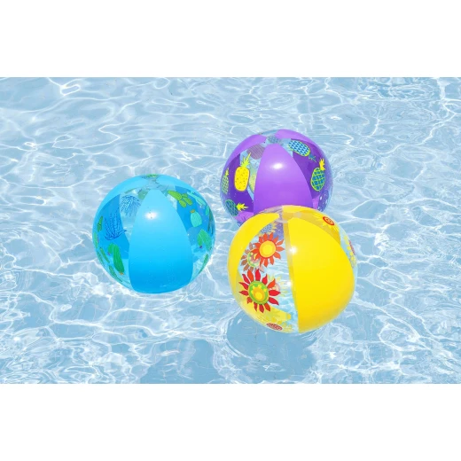 Bestway , Designer Beach Ball , Random Color - Bestway - Image 9