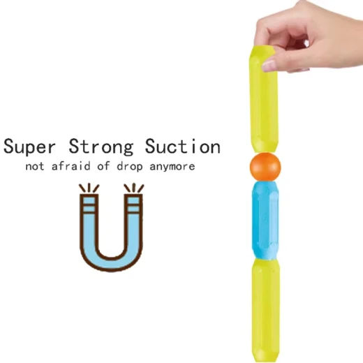 Magnetic Building Sticks and Balls Construction Set for Kids Creative Educational Learning Toy with Colorful Design Flexible 3D Assembly and Strong Magnetic Connections 25 Pieces for Children Age 3+ - K Toys - Image 8