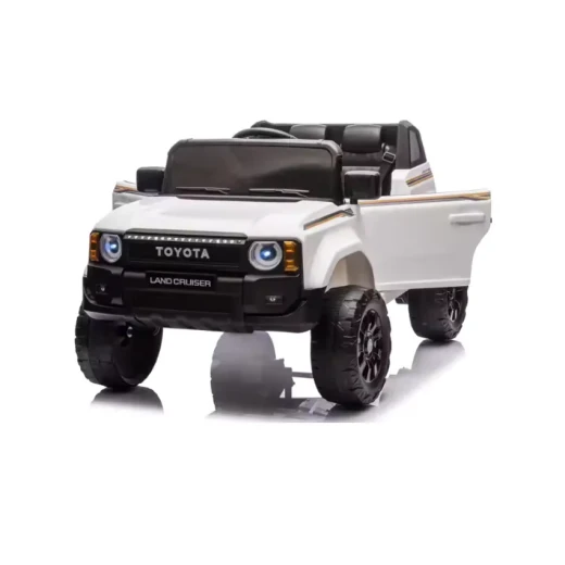 RoyalBaby , Toyota Prado Kids Ride-On Car , White - RoyalBaby - Image 4