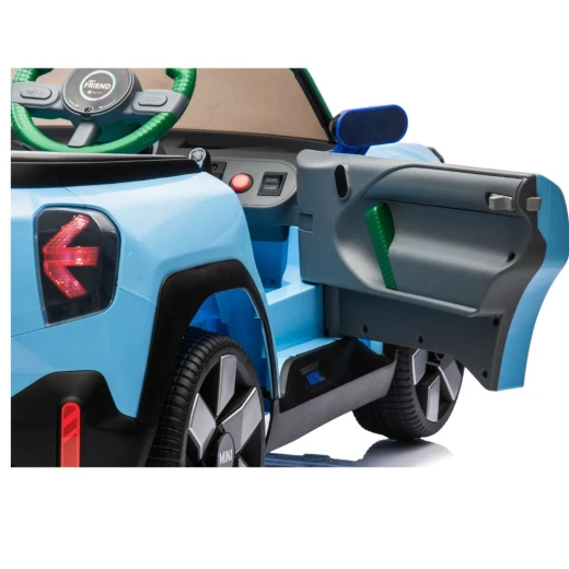 RoyalBaby , Mini Aceman Kids Ride-On Car , Blue - RoyalBaby - Image 2