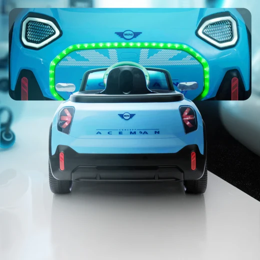RoyalBaby , Mini Aceman Kids Ride-On Car , Blue - RoyalBaby - Image 12