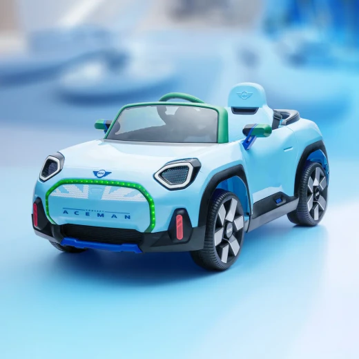 RoyalBaby , Mini Aceman Kids Ride-On Car , Blue - RoyalBaby - Image 4