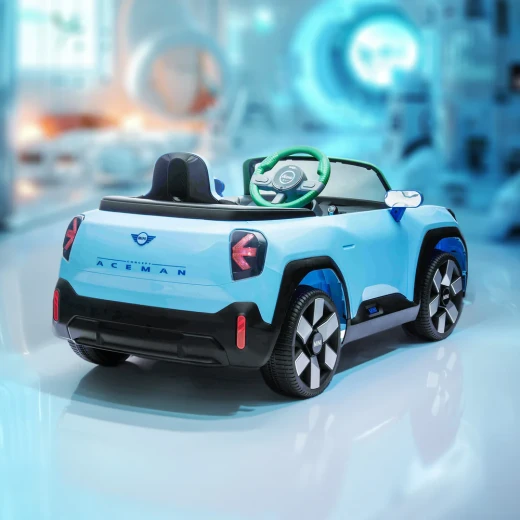 RoyalBaby , Mini Aceman Kids Ride-On Car , Blue - RoyalBaby - Image 5
