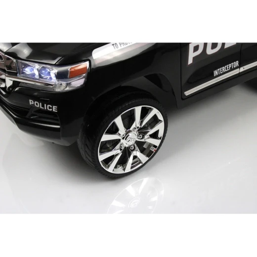 RoyalBaby , Toyota Land Cruiser Kids Ride-On Car , Police black - RoyalBaby - Image 7