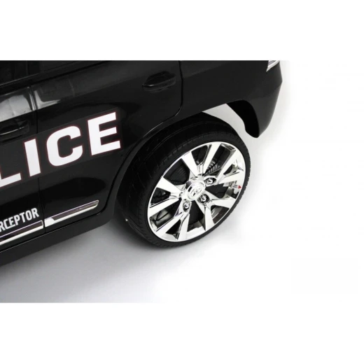 RoyalBaby , Toyota Land Cruiser Kids Ride-On Car , Police black - RoyalBaby - Image 4