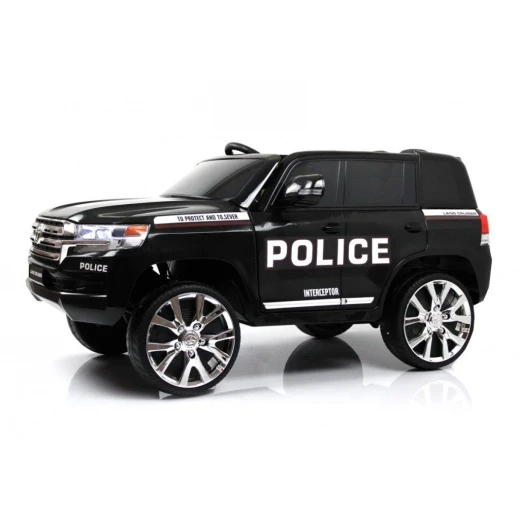 RoyalBaby , Toyota Land Cruiser Kids Ride-On Car , Police black RoyalBaby , Toyota Land Cruiser Kids Ride-On Car , Police black