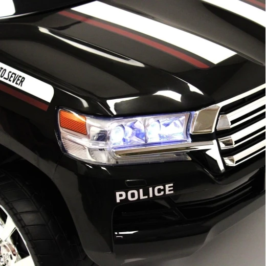 RoyalBaby , Toyota Land Cruiser Kids Ride-On Car , Police black - RoyalBaby - Image 18