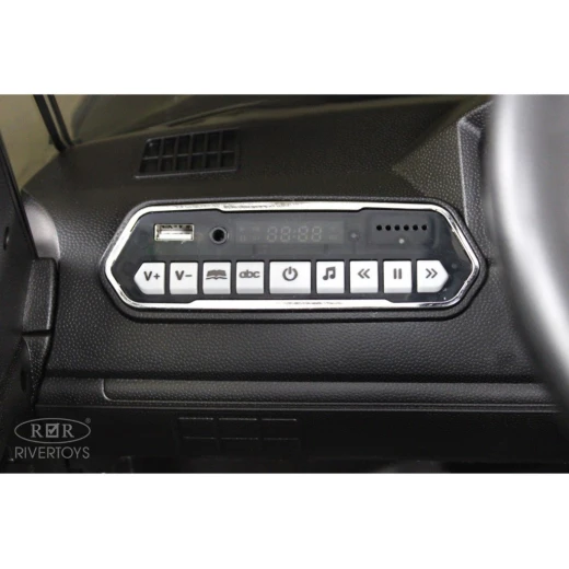RoyalBaby , Toyota Land Cruiser Kids Ride-On Car , Police black - RoyalBaby - Image 2