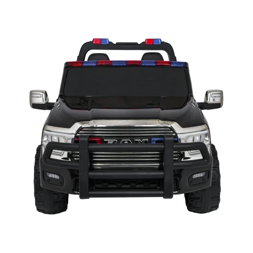 RoyalBaby , Dodge RAM 3500 Kids Ride-On Car , Police Black - RoyalBaby - Image 12