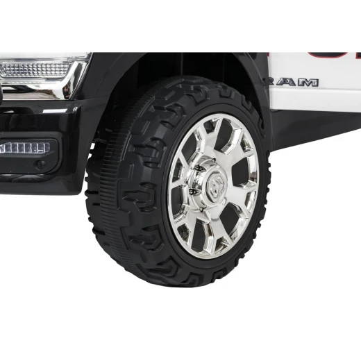 RoyalBaby , Dodge RAM 3500 Kids Ride-On Car , Police Black - RoyalBaby - Image 3