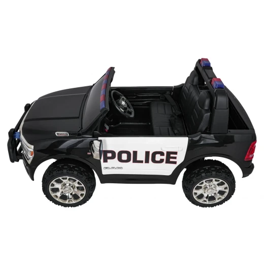 RoyalBaby , Dodge RAM 3500 Kids Ride-On Car , Police Black - RoyalBaby - Image 18