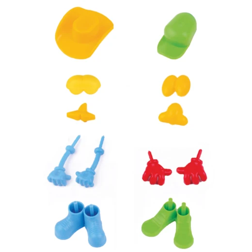 Art Craft- Big Hug Play Dough Set , 3 Colors , 150 gm , 12 pcs - Art Craft - Image 3