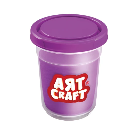 Art Craft , Single Dough Pot , Purple , 140 gr Art Craft , Single Dough Pot , Purple , 140 gr