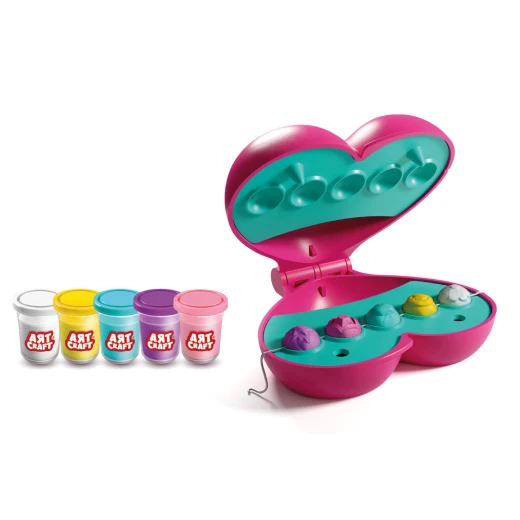 Art Craft, Grandfather Jewelry Design Dough Set 280 gr for Bracelet Making, Bead Molding, Creative Play, Imagination Development and Manual Skill Learning for Kids - Art Craft - Image 2