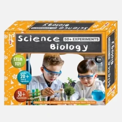 Play Craft, Science Biology 50+ Experiments Educational Kit for Kids to Explore Cells Plants Animals and Microorganisms with Hands-On STEM Learning Fun