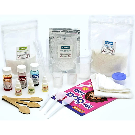 Play Craft, My Spa Lab DIY Science Kit for Kids to Make Bath Bombs, Scented Bath Salts, Face Masks, Body Scrubs and Massage Oils with STEM Learning - Play Craft - Image 3