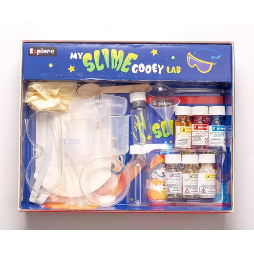Play Craft, My Slime Gooey Lab DIY Science Kit for Kids to Make Gooey Worms, Flowing Slime and Bouncing Guar Gum Balls with Fun STEM Learning - Play Craft - Image 6