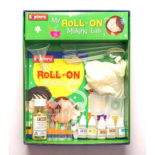 Play Craft, My Roll-On Making Lab DIY Science Kit for Kids to Make 5 Roll-On Perfumes Using Various Fragrances with Fun STEM Learning - Play Craft - Image 5