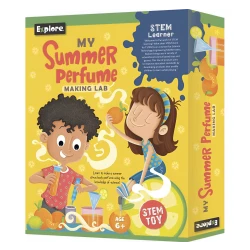 Play Craft, My Summer Perfume Making Lab for kids to create refreshing citrus perfumes, enjoy fun educational experiments and learn simple chemistry with all included tools