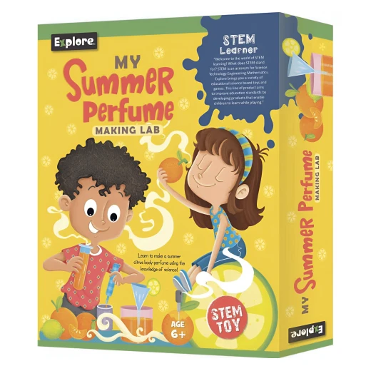 Play Craft, My Summer Perfume Making Lab for kids to create refreshing citrus perfumes, enjoy fun educational experiments and learn simple chemistry with all included tools Play Craft, My Summer Perfume Making Lab for kids to create refreshing citrus perfumes, enjoy fun educational experiments and learn simple chemistry with all included tools