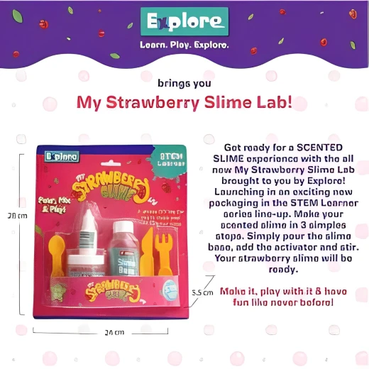 Play Craft | My Strawberry Slime Lab - Play Craft - Image 2