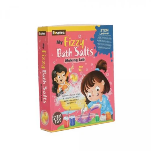 Play Craft, My Fizzy Bath Bomb Making Lab DIY STEAM Science Kit for Kids to Create Coloured and Scented Fizzy Bath Bombs with Fun Chemistry Learning - Play Craft - Image 2