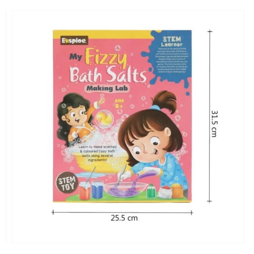 Play Craft, My Fizzy Bath Bomb Making Lab DIY STEAM Science Kit for Kids to Create Coloured and Scented Fizzy Bath Bombs with Fun Chemistry Learning - Play Craft - Image 4