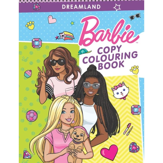 كتاب الرسم والأنشطة للأطفال - باربي من دريم لاند - Dreamland - Image 3