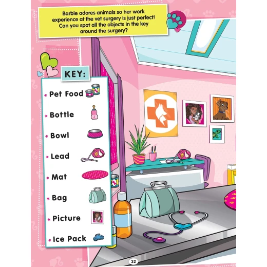 كتاب التلوين والأنشطة لباربي من دريم لاند - Dreamland - Image 7
