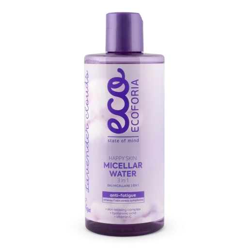 Ecoforia - Lavender Clouds Happy Skin Micellar Water 3 In 1 300 ml - Ecoforia - Image 5