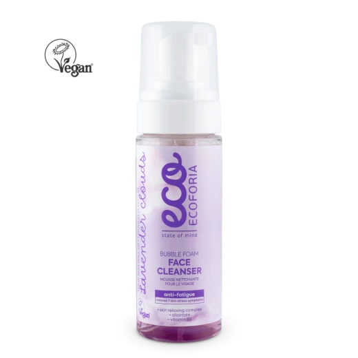 Ecoforia - Lavender Clouds Bubble Foam Face Cleanser 160 ml - Ecoforia - Image 4