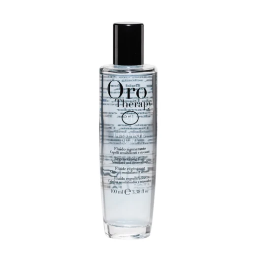 Fanola Oro Therapy Diamante Puro Serum 100 ml is a luxurious hair serum that provides deep hydration and instant diamond-like shine, helps reduce frizz and split ends, and leaves hair silky, smooth, and protected. Ideal for dry and damaged hair, suitable for all hair types with a lightweight non-greasy formula and long-lasting elegant fragrance. - Fanola - Image 3