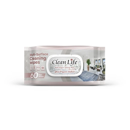 Clean Life Multi-Surface Wipes (60 Count) – Versatile Cleaning for Wood, Plastic, and Ceramic, Removes Stains and Dust Without Extra Sprays. Clean Life Multi-Surface Wipes (60 Count) – Versatile Cleaning for Wood, Plastic, and Ceramic, Removes Stains and Dust Without Extra Sprays.