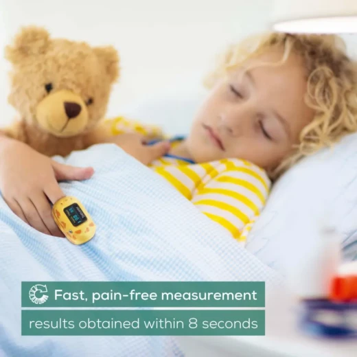 Pulse Oximeter PO 13 Kids - Finger Oxygen Saturation Monitor for Children - Beurer - Image 2