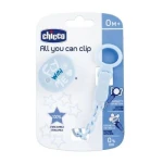 Chicco ADAPTABLE EASY CLIP WITH CHAIN LIGHTBLUE - Chicco