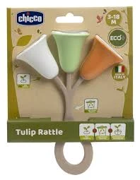 Chicco Toy Eco+ Tulips Rattle - Chicco - Image 5