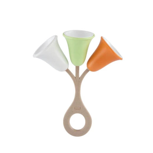Chicco Toy Eco+ Tulips Rattle - Chicco - Image 3