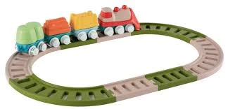 Chicco Toy Eco+ Baby Railway - Chicco - Image 7