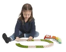 Chicco Toy Eco+ Baby Railway - Chicco - Image 2