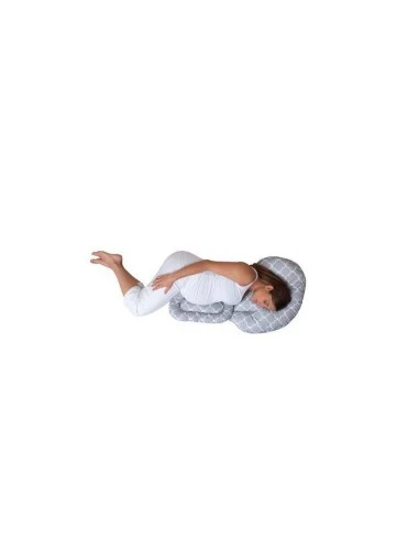 Chicco Total Body Pillow Criss Cross Grey - Chicco - Image 2