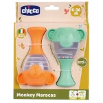 Chicco Toy Eco+ Monkeys Maracas - Chicco