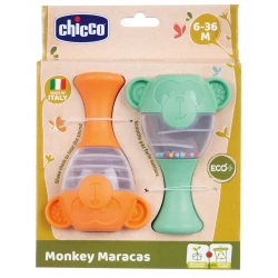 Chicco Toy Eco+ Monkeys Maracas