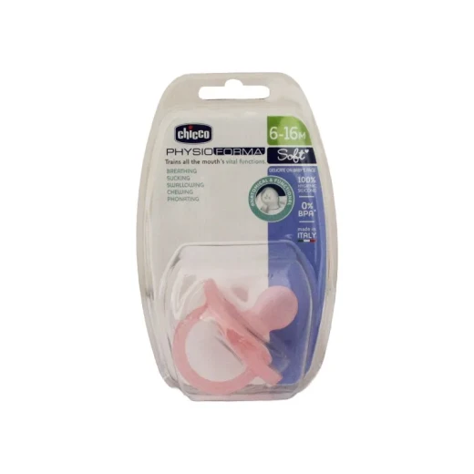 Chicco Soother Physio Soft Pink 6-16m 1pc B - Chicco - Image 6