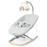 Chicco Bouncer Zen Wave Wooden Grey - Chicco