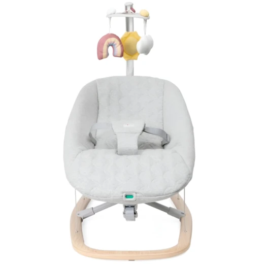 Chicco Bouncer Zen Wave Wooden Grey - Chicco - Image 7
